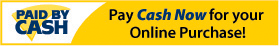 PaidByCash accepted here
