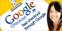 Google Checkout accepted here!